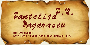 Pantelija Magarašev vizit kartica